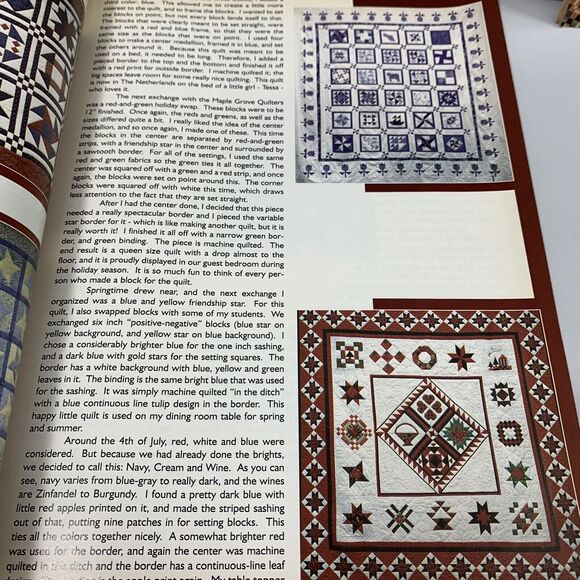 2 Lady's Circle Patchwork Quilts Magazines April & June 1998 Vtg Quilt Patterns - Picture 6 of 11